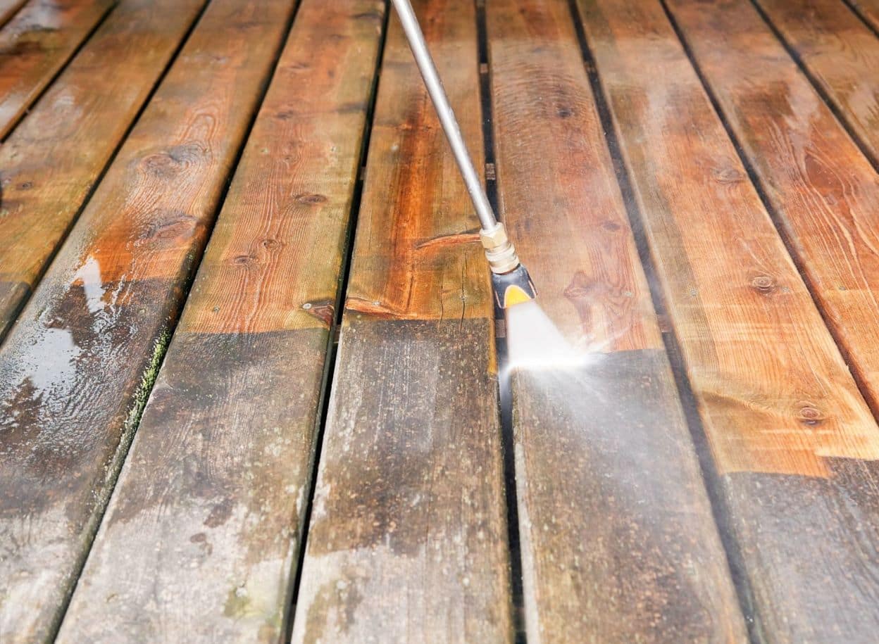 Exterior home improvement and maintenance in Eugene 1 pressure washing Jim Handy